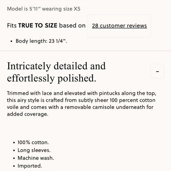 NWT J CREW Pintuck lace-trim top in cotton voile in white - Picture 8 of 9